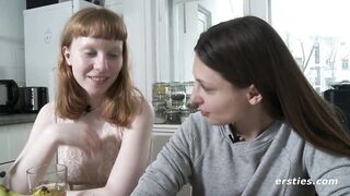 Ersties: Redheaded Babe Loves Being Stimulated With Ice