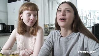 Ersties: Redheaded Babe Loves Being Stimulated With Ice