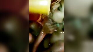 Desi girl bathing and talking dirty