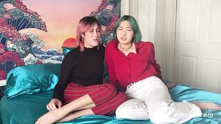 Ersties: Amateur Couple Films Their First Lesbian Sex Video