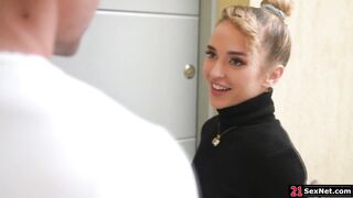 3 blondes having lesbian threesome ass licking each other