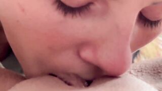 My girl licks and sucks my clit - Lesbian_illusion