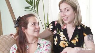 Ersties: Amateur Lesbian Babes Decide To Have Sex For the First Time Together