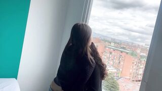 A mi compañera le gusta follar en público #1