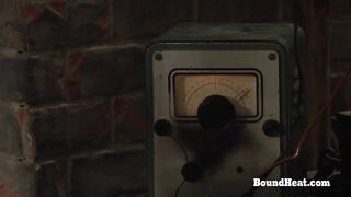 Deep Strapon Penetration In BDSM Lesbian Threesome With Slaves