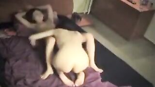 Teenage lesbians spied in their bedroom