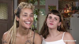 Ersties: After Brunch, These Amateur Lesbians Turn To Sexy Things