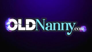 OLDNANNY Pussy licking masturbation and fingering of matures