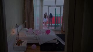 Skinny Teen Girls Pajama Party
