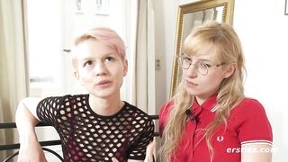 Ersties: Blonde Girls Have Hot Lesbian Sex