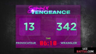 ULTIMATE SURRENDER - Lez black wrestler enjoys pussyfingering wrestling round