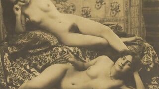 Vintage Steam Age Hairy Pussy