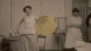 Vintage Steam Age Hairy Pussy