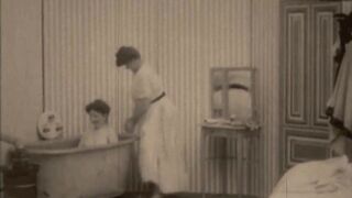 Vintage Steam Age Hairy Pussy