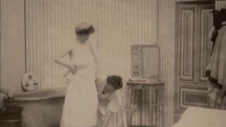 Vintage Steam Age Hairy Pussy