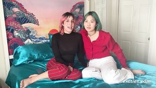 Ersties: Lesbian Couple Film Their First Amateur Sex Scene