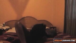 African ebony teens sex toy wet pussy playing in after hours lesbian fucking