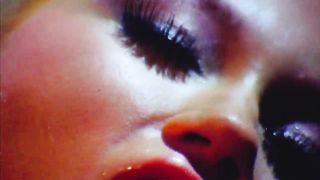 Blonde and brunette with big tits fuck with a vibrator