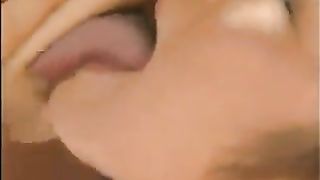 Japanese lesbians hungry for tongue and tits