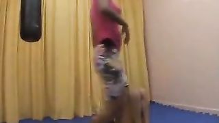 Lesbian Facesitting Smothering