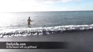 masturbation on the beach with my lesbian friend