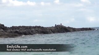 masturbation on the beach with my lesbian friend