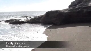 masturbation on the beach with my lesbian friend