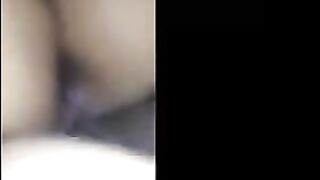 indian gf and her hot white friend grinding wet pussies