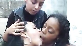 Two brazillian girls make out 5