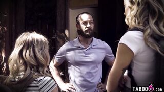Counselor deals with teen rebels Coco Lovecock and Haley Reed in therapy