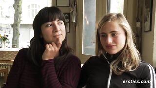 Ersties: Lesbian Couple Have Hot Sex With a StrapOn