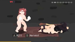 Dungeon of Desire [Hentai Pixel game] Ep.1 The witch squirts a lot while having rough sex