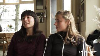 Ersties: Amateur Lesbian Couple Enjoy Hot Strap On Sex