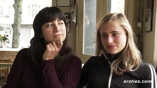 Ersties: Amateur Lesbian Couple Enjoy Hot Strap On Sex