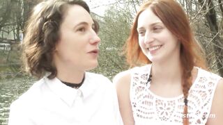 Ersties: Lesbian Babes Ride a Double Dong