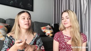 Ersties: Sexy Amateur Babes Play With Lesbian Sex Toys & Finish Up By Masturbating Together