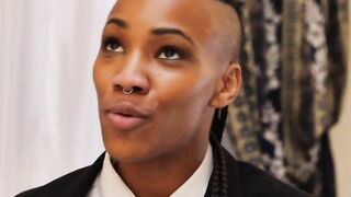 The Naughty Bride Have Many Orgasm With An Amazing Petite Ebony