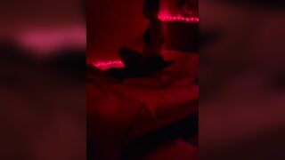 Real Lesbians Hot Strap On Fuck and Vibrator Orgasm