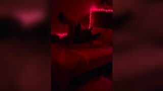 Real Lesbians Hot Strap On Fuck and Vibrator Orgasm