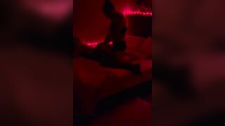 Real Lesbians Hot Strap On Fuck and Vibrator Orgasm