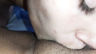 Took my clit in her mouth and sucked until I cum - Lesbian-candys
