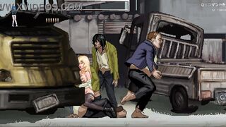 Parasite in the city monster hentai part 2 hot blonde whore submits her body to get fucked