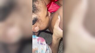 Step sister eats pussy the best