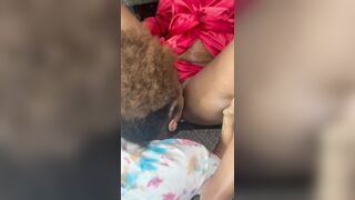 Step sister eats pussy the best