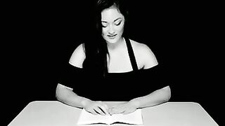 Reading and Riding to Orgasm