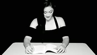 Reading and Riding to Orgasm