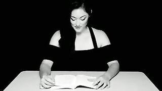 Reading and Riding to Orgasm