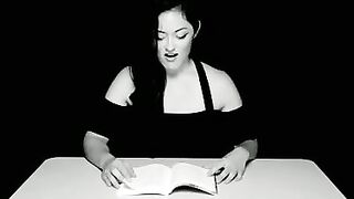 Reading and Riding to Orgasm