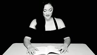 Reading and Riding to Orgasm