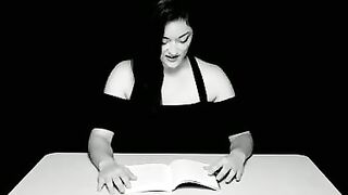 Reading and Riding to Orgasm